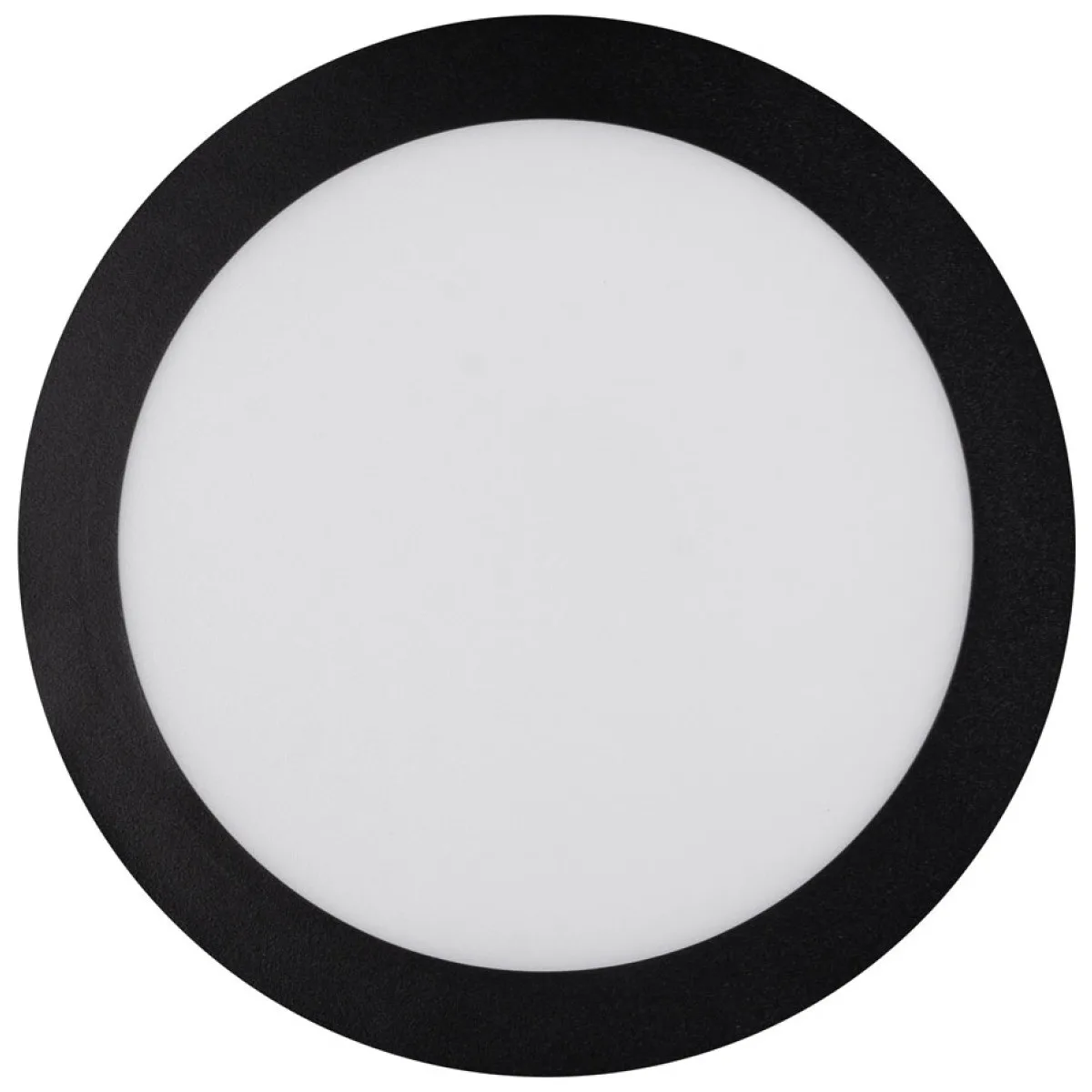 Mini Panou LED Rotund Negru 20W 6400K IP40 Ø220mm Novelite