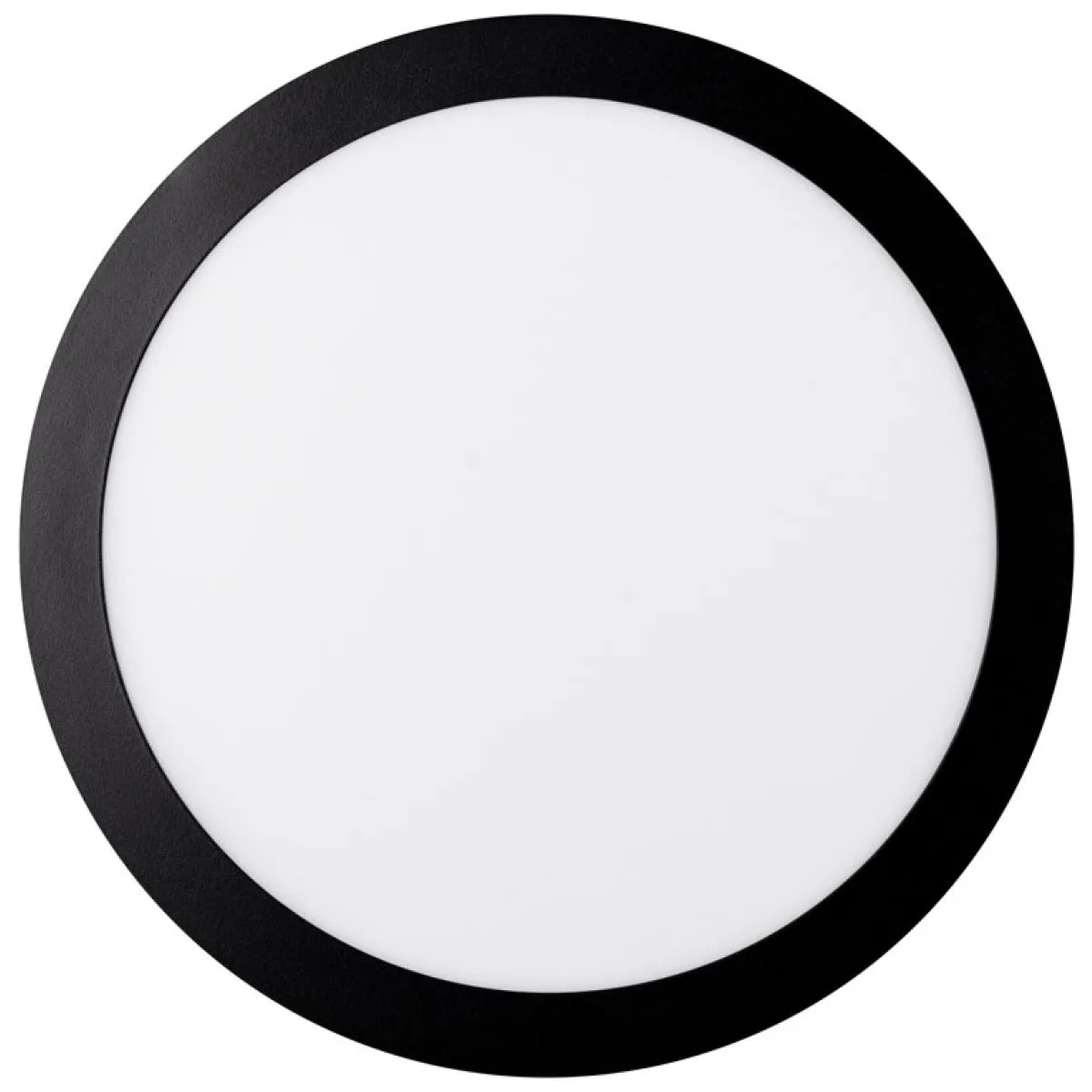 Mini Panou LED Rotund Negru ST 24W 6400K IP40 Novelite