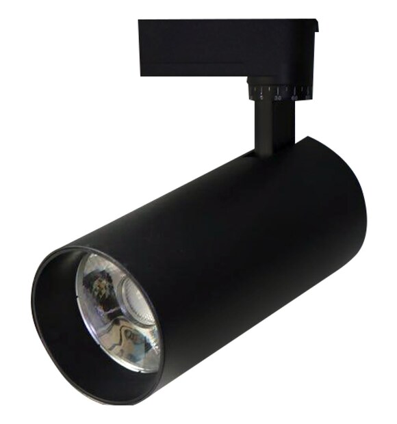 Spot LED pe sina 30W 3000K 2700lm negru Kendal IP20