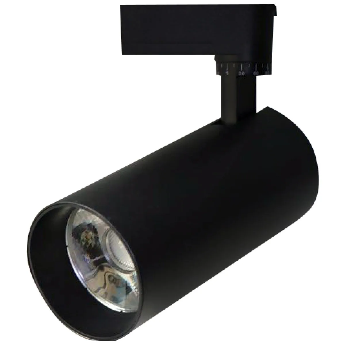Spot LED pe sina 30W 3000K 2700lm negru Kendal IP20