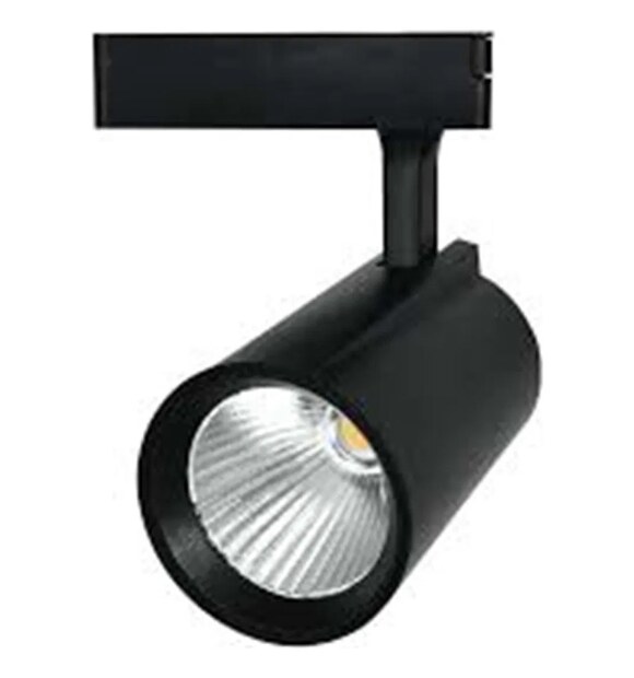 Spot sina LED 30W 6500K 2700lm, negru, IP20, Kendal