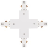 Conector Cruce Sina Clasica Alb IP20 Novelite, 4 cai 230V
