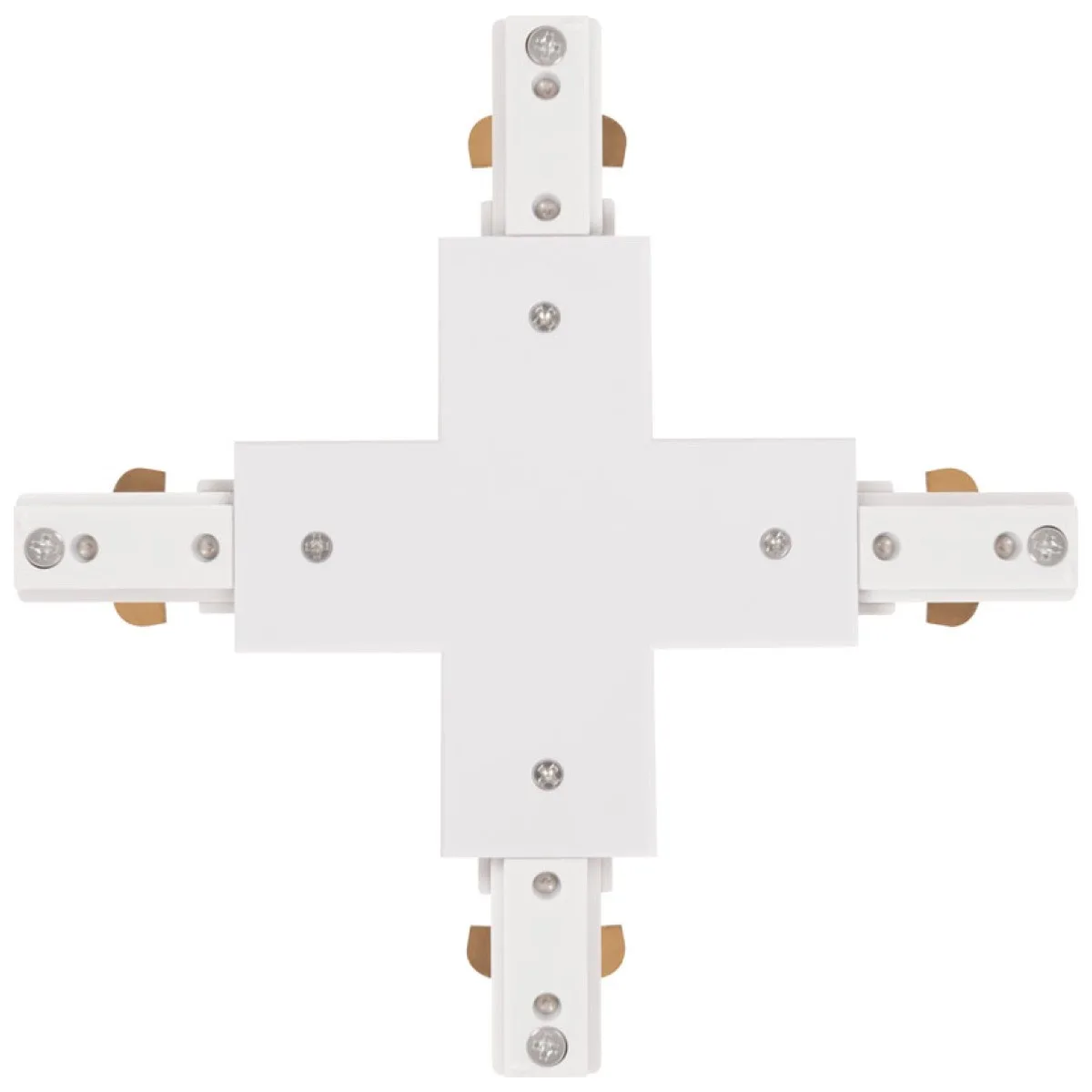 Conector Cruce Sina Clasica Alb IP20 Novelite, 4 cai 230V