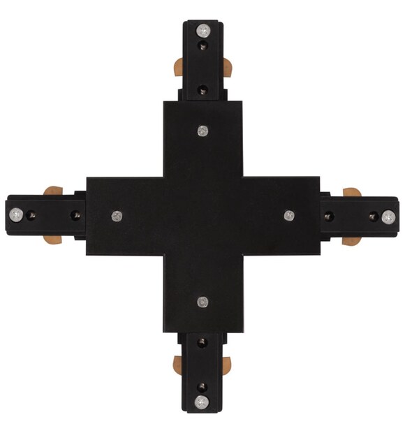 Conector Cruce Sina Clasica Negru IP20 Novelite