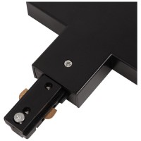 Conector Cruce Sina Clasica Negru IP20 Novelite - ambalaj