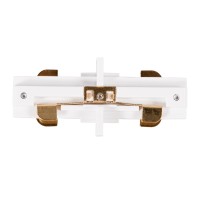 Conector I liniar sina clasica, alb, IP20, 220-240V - Novelite - vedere laterala
