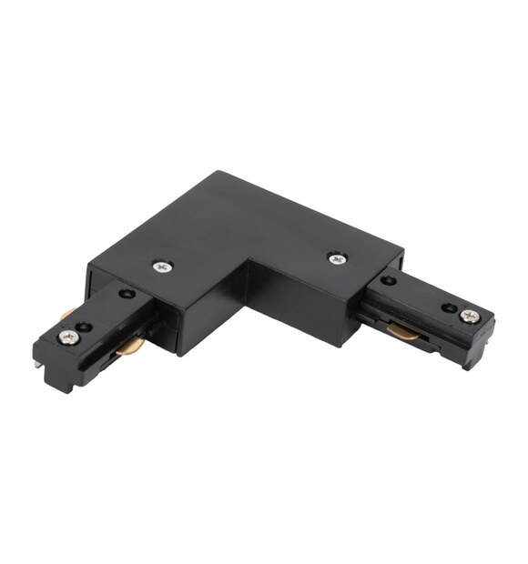 Conector L Sina Clasica Negru IP20 Novelite, colt 90 grade