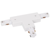 Conector T Sina Clasica Alb IP20 Novelite, PVC+Cupru - detaliu