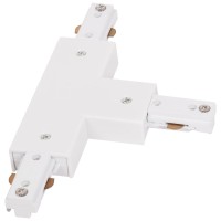 Conector T Sina Clasica Alb IP20 Novelite, PVC+Cupru - ambalaj
