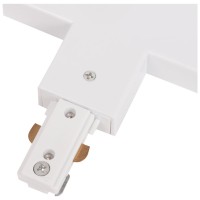 Conector T Sina Clasica Alb IP20 Novelite, PVC+Cupru - imagine 5