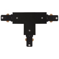 Conector T Sina Clasica Negru IP20 220-240V Novelite