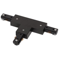 Conector T Sina Clasica Negru IP20 220-240V Novelite - detaliu
