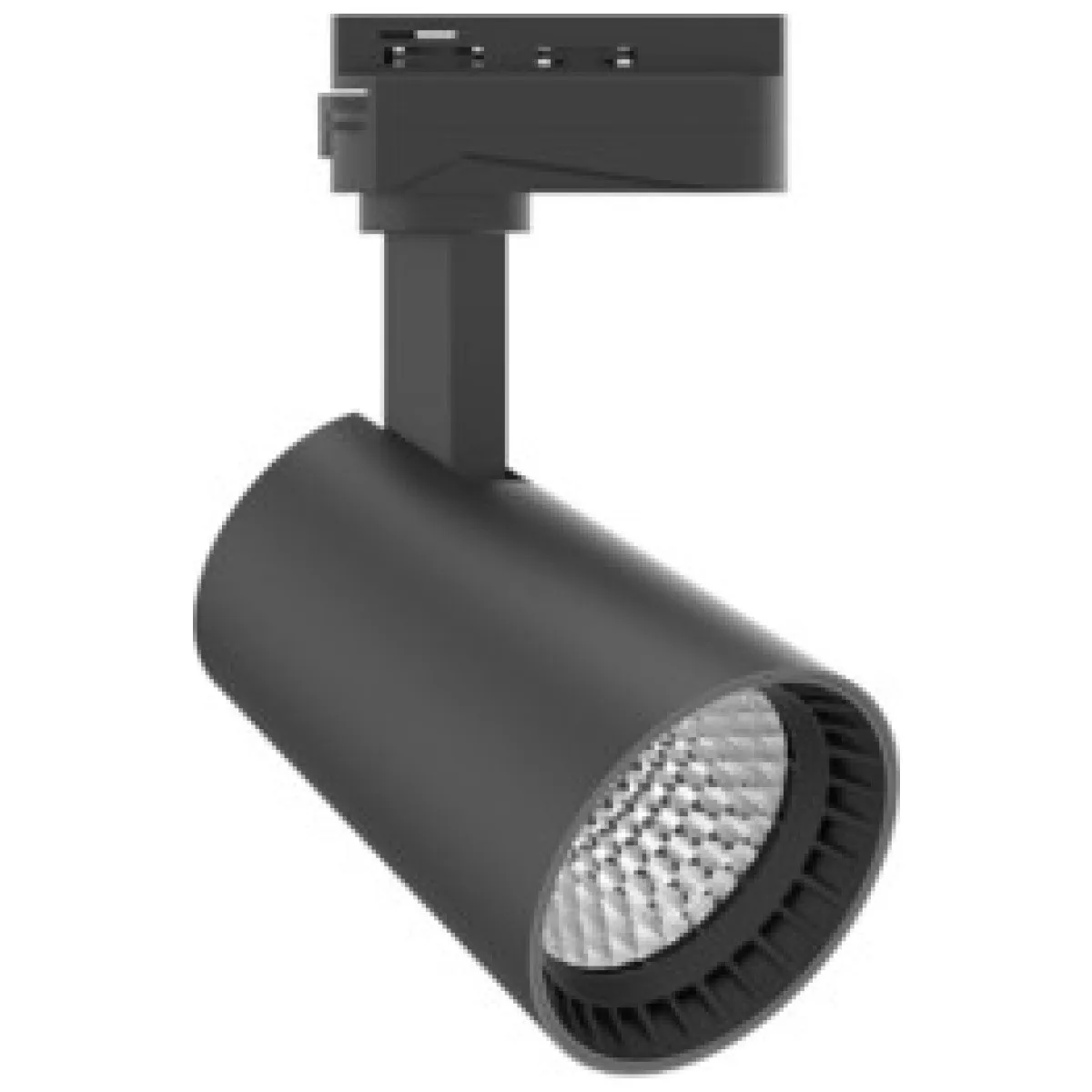 Spot LED pe sina CONIC 20W 3000K negru IP20 Novelite