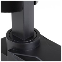 Spot LED pe sina CONIC 20W 3000K negru IP20 Novelite - vedere laterala