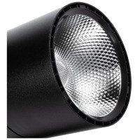 Spot LED pe sina ALFA 20W 3000K negru, IP20, Novelite - detaliu
