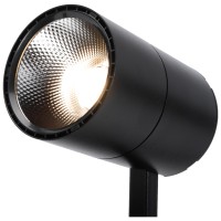 Spot LED pe sina ALFA 20W 3000K negru, IP20, Novelite - imagine 6