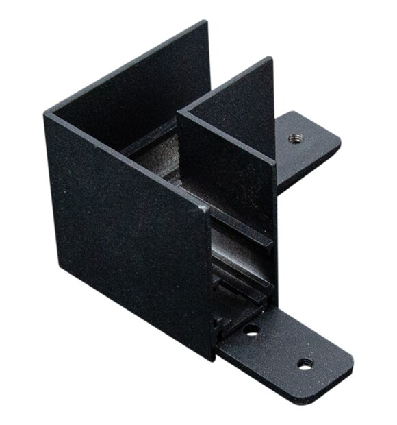 Conector 90 grade sina magnetica Magneto Aparent negru 48V - Metsan MGT-095-42
