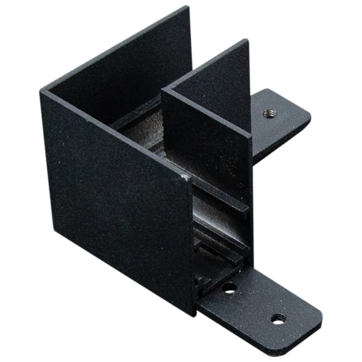 Conector 90 grade sina magnetica Magneto Aparent negru 48V - Metsan MGT-095-42