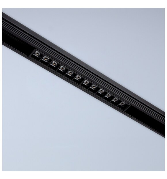 Spot LED sina magnetica 12W 4000K 940lm 48V negru Metsan