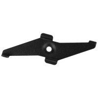 Clips Montaj Aparent Sina Magnetica Negru Aluminiu - Novelite - detaliu