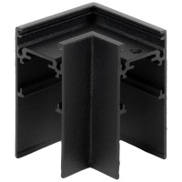 Conector Colt Orizontal 90 grade Sina Magnetica Aparenta Negru IP20 - NOVELITE - imagine 6