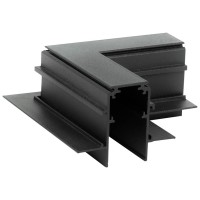 Conector Colt Orizontal 90 grade Sina Magnetica Rigips Negru 48V - Novelite - detaliu