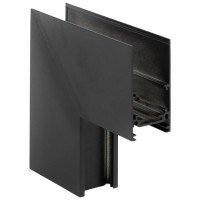 Conector colt exterior vertical 90 grade sina magnetica aparenta negru NOVELITE - imagine 5