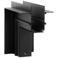 Conector Colt Exterior Vertical 90 grade Sina Magnetica Rigips 48V Negru Novelite - vedere laterala
