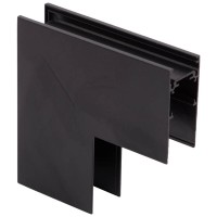 Conector Colt Interior Vertical 90 grade Sina Magnetica Aparenta Negru IP20 - Novelite - imagine 5