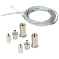 Kit Suspendare 2m Otel pentru Sina Magnetica - Novelite - vedere laterala