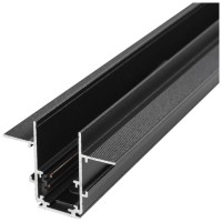 Sina Magnetica Incastrata Rigips 1m 48V IP20 Negru - Novelite - vedere laterala