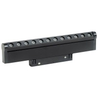 Spot LED Sina Magnetica DOTS Slim Reglabil 12W 4000K Negru IP20 Novelite