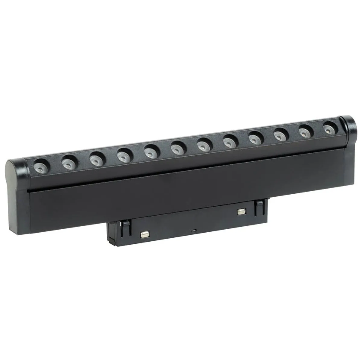 Spot LED Sina Magnetica DOTS Slim Reglabil 12W 4000K Negru IP20 Novelite