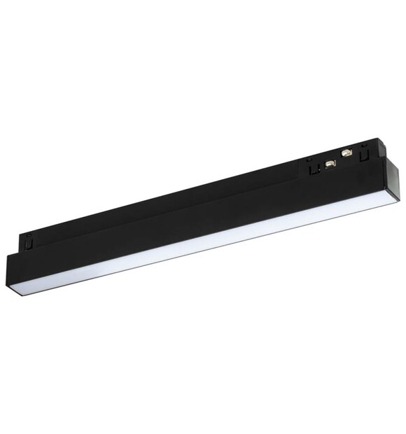 Spot LED liniar 10W 4000K 300mm IP20 negru sina magnetica Novelite