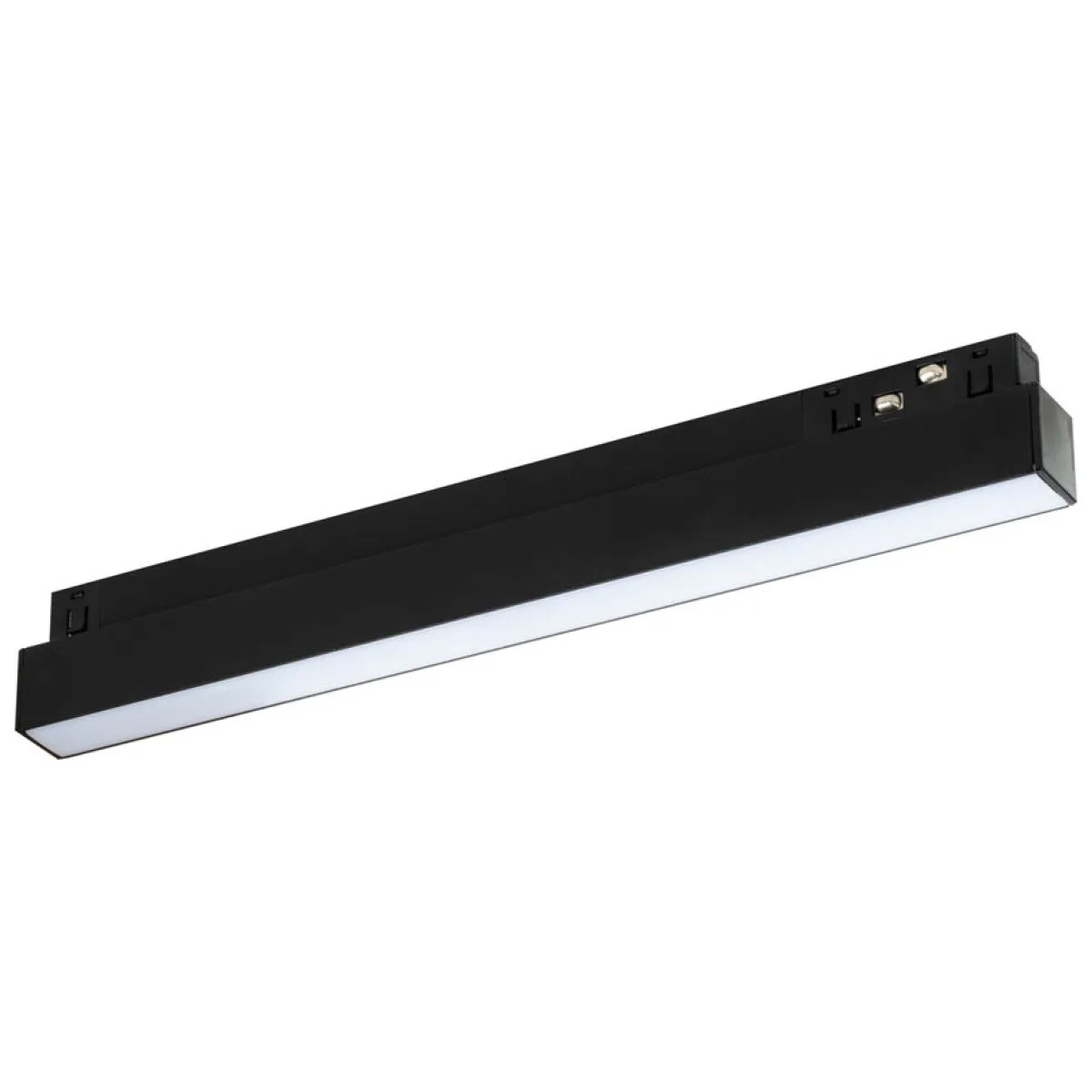 Spot LED liniar 10W 4000K 300mm IP20 negru sina magnetica Novelite