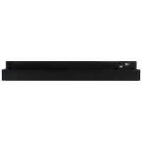 Spot LED liniar 10W 4000K 300mm IP20 negru sina magnetica Novelite - vedere laterala