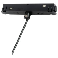 Spot LED Suspendat Slim 7W 4000K Negru IP20 Sina Magnetica Novelite - detaliu