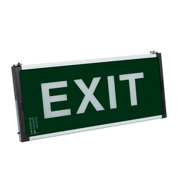 Corp Emergenta LED Suspendat BASIL 2W EXIT Mentinut 2H IP40 Novelite