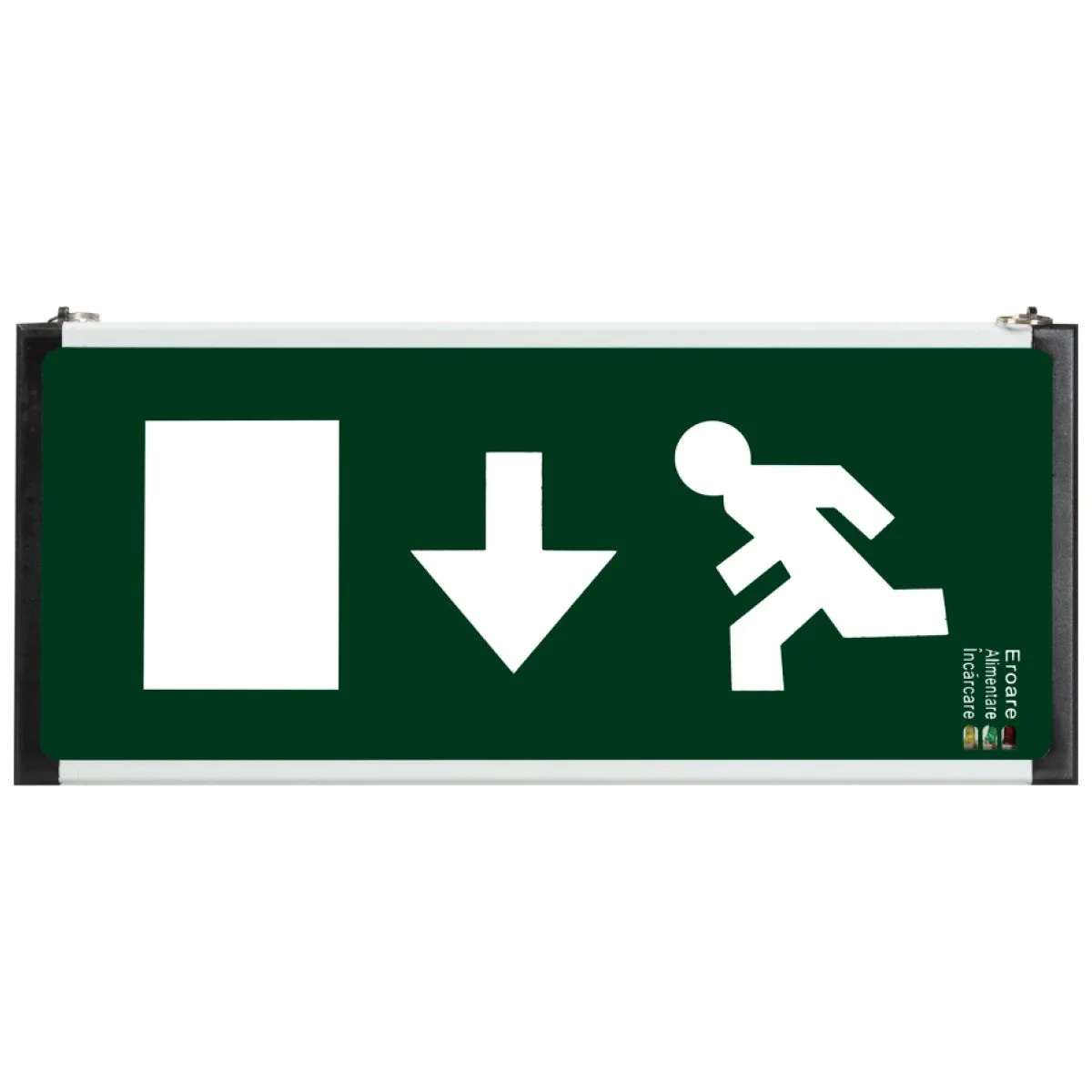 Corp Emergenta LED Suspendat BASIL 2W IP40 Sageata Jos Mentinut Novelite
