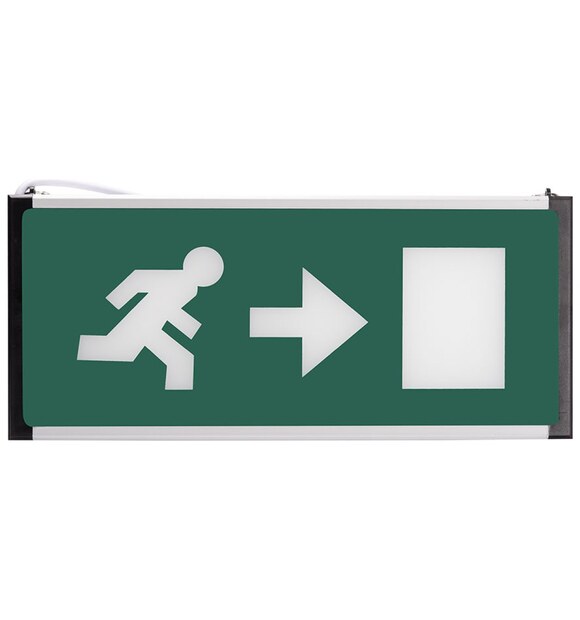 Corp Emergenta LED Suspendat BASIL 2W IP40 Mentinut 2H Stanga-Dreapta Novelite