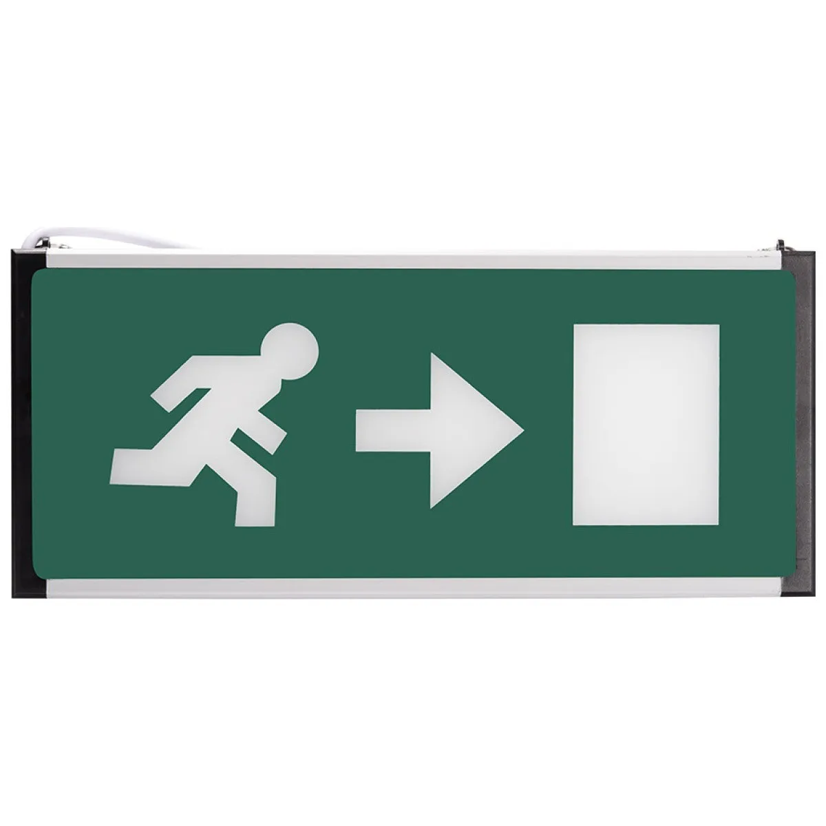 Corp Emergenta LED Suspendat BASIL 2W IP40 Mentinut 2H Stanga-Dreapta Novelite