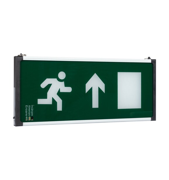 Corp Emergenta LED Suspendat BASIL 2W IP40 Sageata Sus Novelite