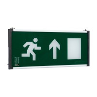 Corp Emergenta LED Suspendat BASIL 2W IP40 Sageata Sus Novelite