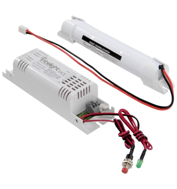 KIT Emergenta LED 3H 24-48VDC, acumulator NiCd 4000mAh - Intelight