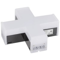 Element X Negru LED 10W 4000K IP44 Corp Liniar Interconectabil Novelite