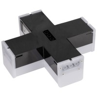 Element X Negru LED 10W 4000K IP44 Corp Liniar Interconectabil Novelite - ambalaj