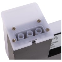 Element L Negru LED 8W 4000K IP44 Corp Liniar Interconectabil Novelite - detaliu