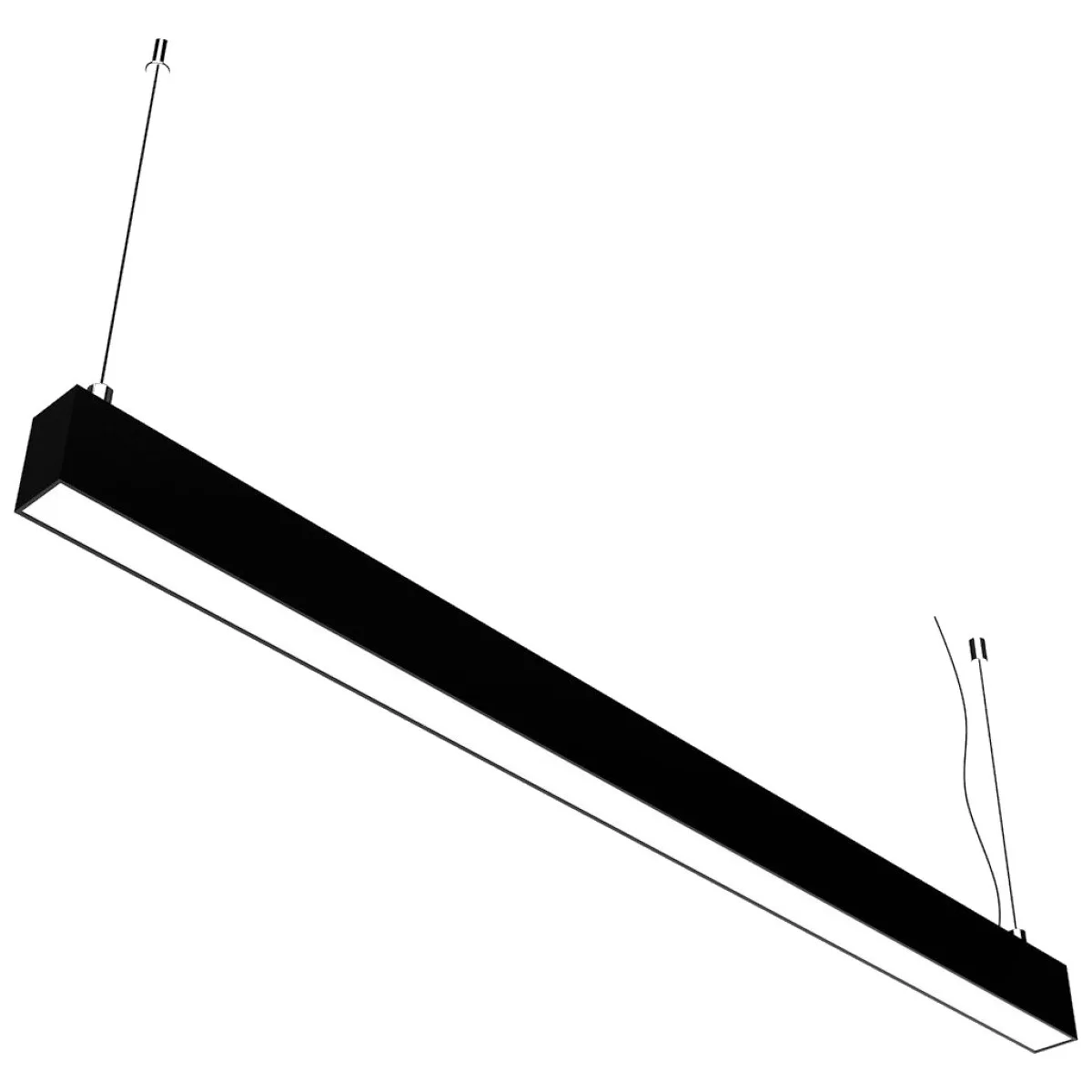 Set cleme montaj aplicat corp liniar LED, metal, Kendal