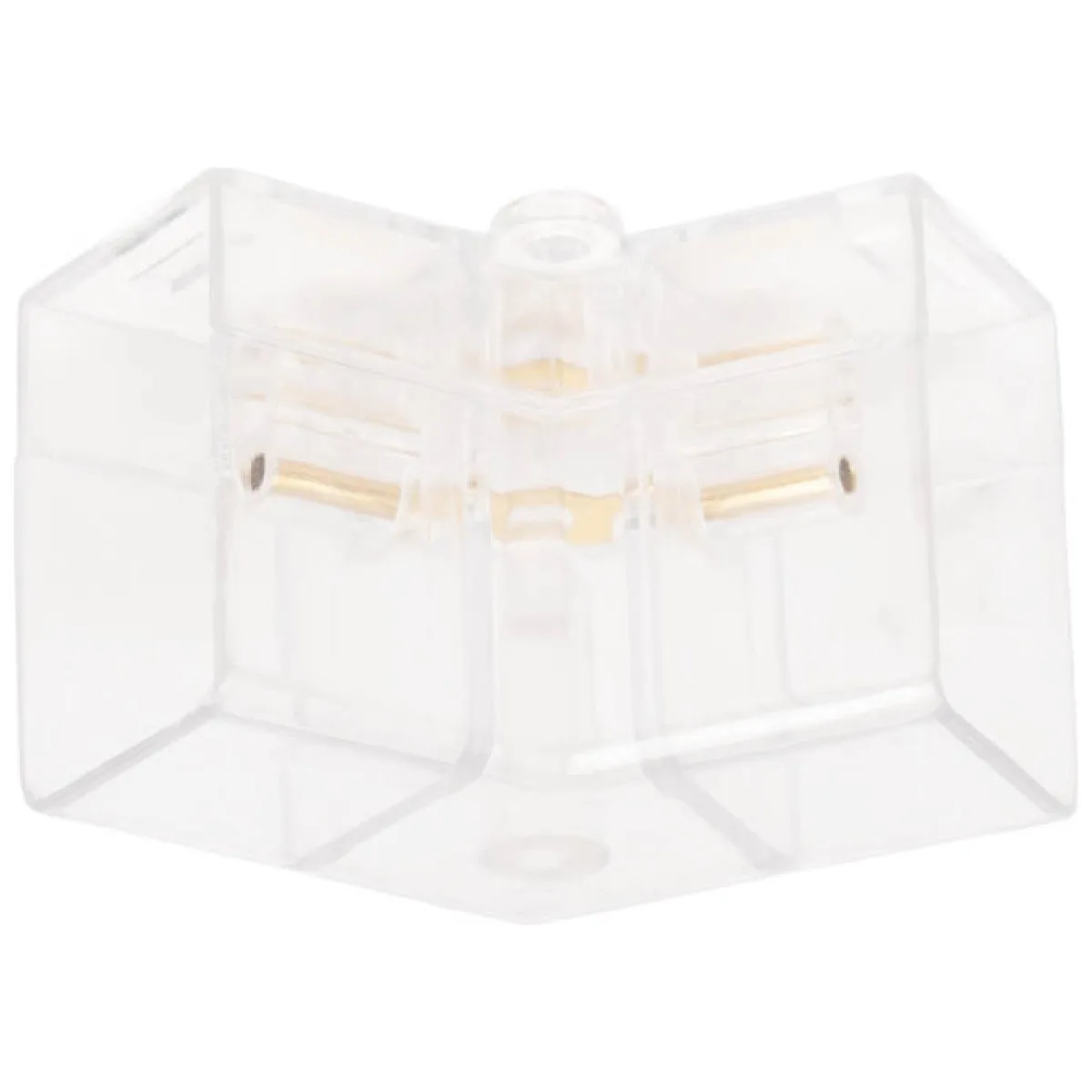 Conector 120° Corp Hexagonal HEXANET IP40 PC - Novelite