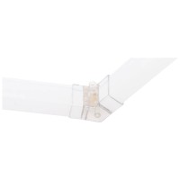Conector 120° Corp Hexagonal HEXANET IP40 PC - Novelite - ambalaj